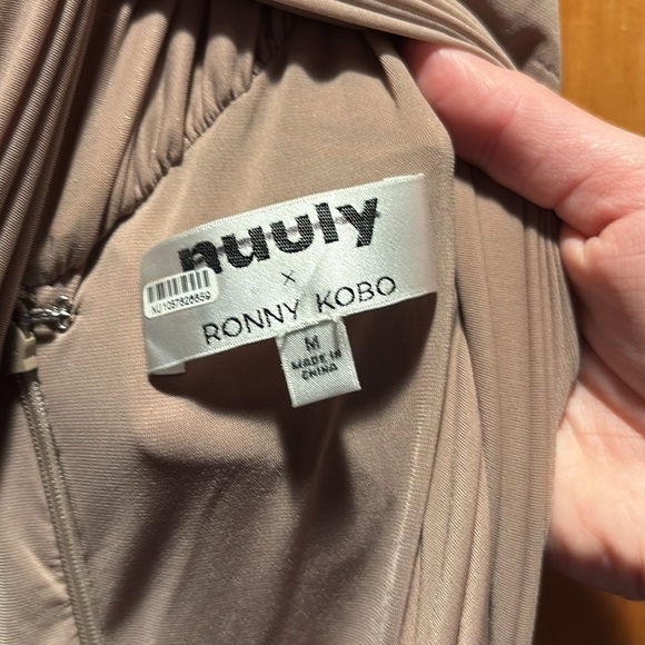 ROBNY KOBO nasha ruched cut out maxi dress - Picture 3 of 10